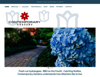 contemporarygardens.net screenshot
