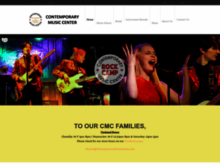 contemporarymusiccenter.com screenshot