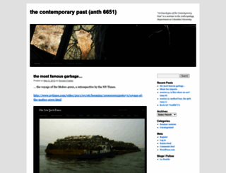 contemporarypast.wordpress.com screenshot