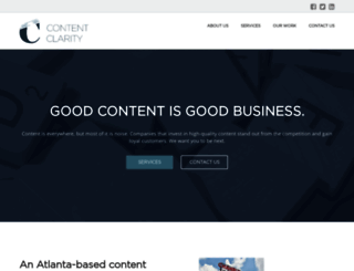 content-clarity.com screenshot