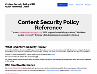 content-security-policy.com screenshot