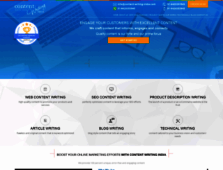 content-writing-india.com screenshot