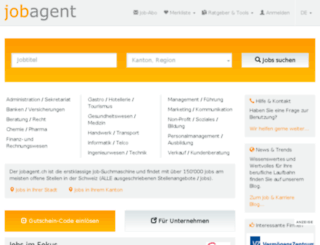 content.jobagent.ch screenshot