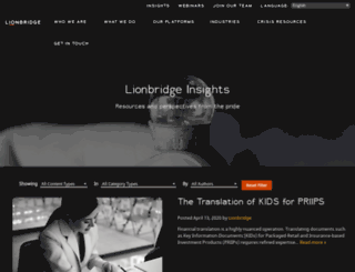 content.lionbridge.com screenshot