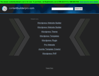 contentbuilderpro.com screenshot