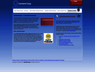 contentcorp.net screenshot