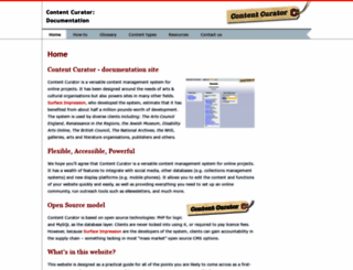 contentcurator.net screenshot