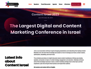 contentisrael.com screenshot
