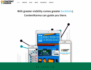 contentkarma.com screenshot