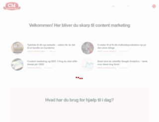 contentmarketing.dk screenshot
