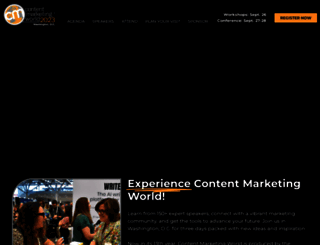 contentmarketingworld.com screenshot