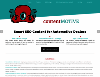 contentmotive.com screenshot