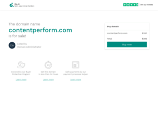 contentperform.com screenshot