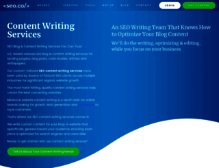 contentwritingservices.com screenshot