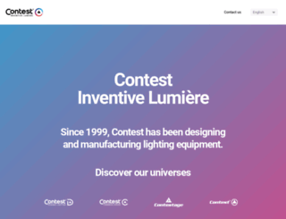 contest-lighting.com screenshot