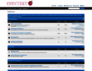 contest.co.nz screenshot