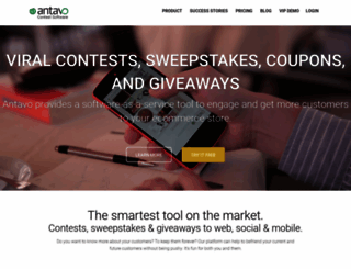 contests.antavo.com screenshot