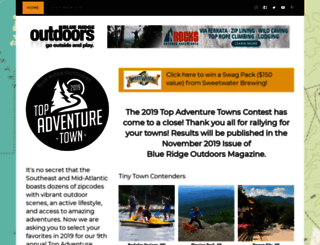 contests.blueridgeoutdoors.com screenshot