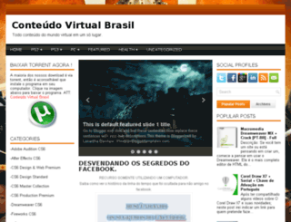 conteudovirtualbrasil.blogspot.com.br screenshot