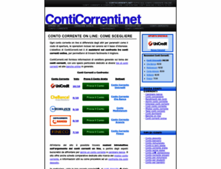 conticorrenti.net screenshot