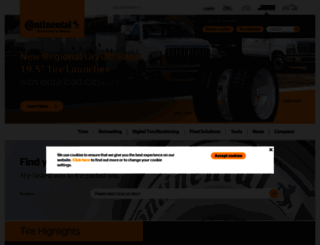 continental-truck.com screenshot