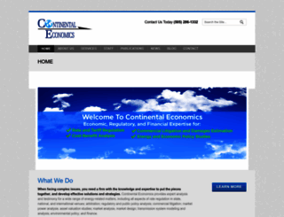 continentalecon.com screenshot