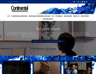 continentalremediationservices.com screenshot