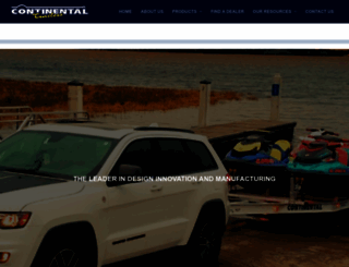 continentaltrailers.com screenshot