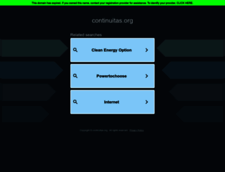continuitas.org screenshot