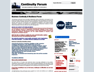continuityforum.org screenshot