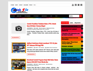 contohfile.com screenshot