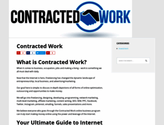 contractedwork.com screenshot