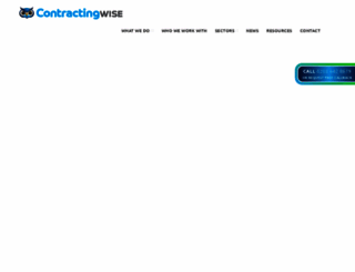contractingwise.co.uk screenshot