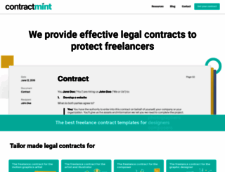 contractmint.com screenshot