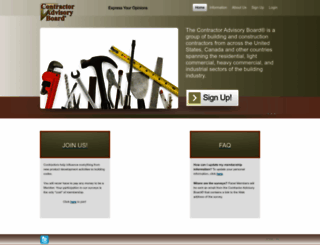 contractorboard.com screenshot