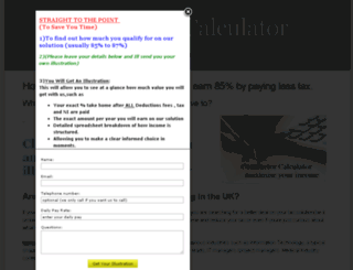 contractorcalculator.org screenshot
