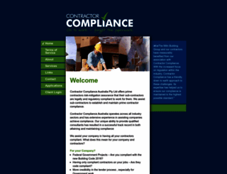 contractorcompliance.com.au screenshot