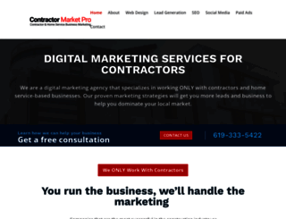 contractormarketpro.com screenshot