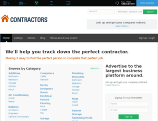 contractors.demodirectory.com screenshot