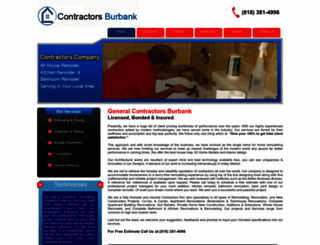 contractorsburbank.org screenshot