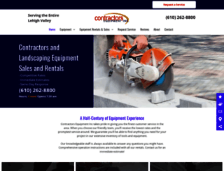 contractorsequipment-pa.com screenshot