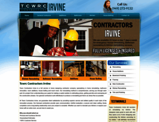 contractorsirvine.org screenshot