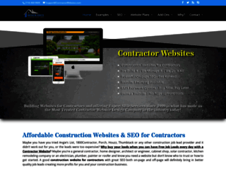 contractorwebsites.com screenshot