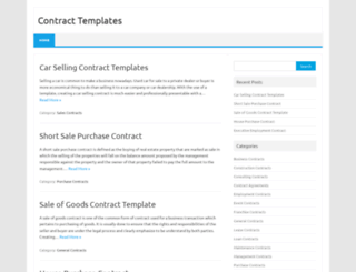 contractstemplates.com screenshot