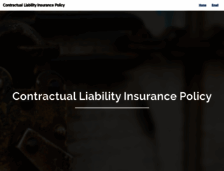 contractualliabilityinsurancepolicy.com screenshot