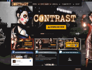 contrast-thegame.com screenshot