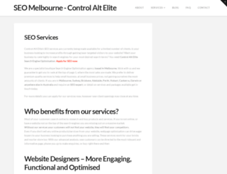 controlaltelite.com.au screenshot