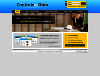controledeobra.com.br screenshot