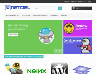 controlpanel.netciel.com screenshot