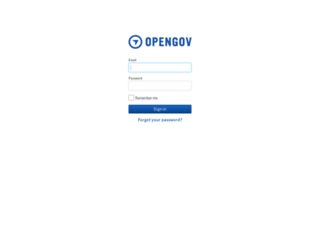controlpanel.opengov.com screenshot